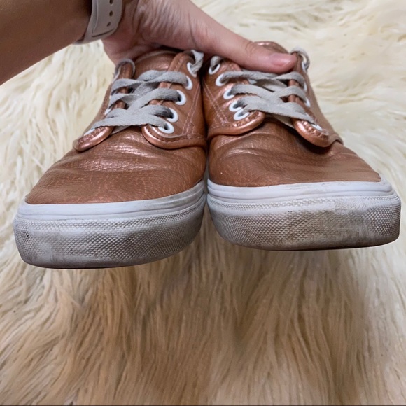 VANS rose gold metallic sneakers - Picture 6 of 14
